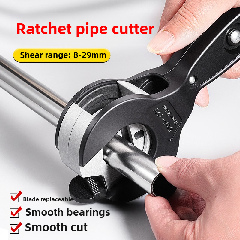 Pipe Cutter Ratchet - 새로운 교체 가능한 블레이드 Pvc 파이프