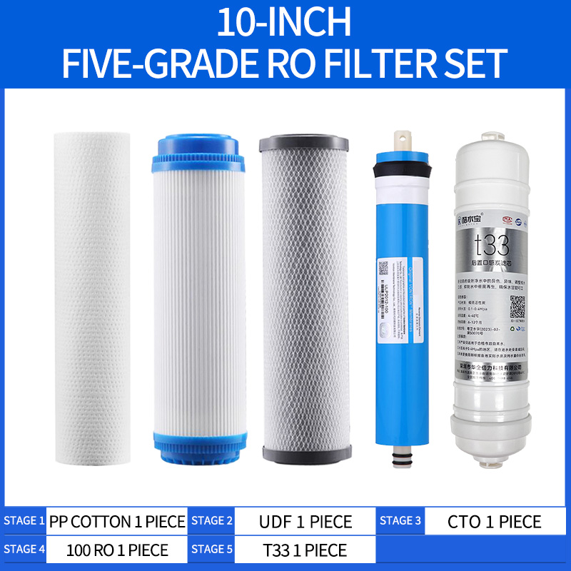 Basin Mixer Cartridge - ZILISI 5단계 RO 필터 카트리지, 10인치