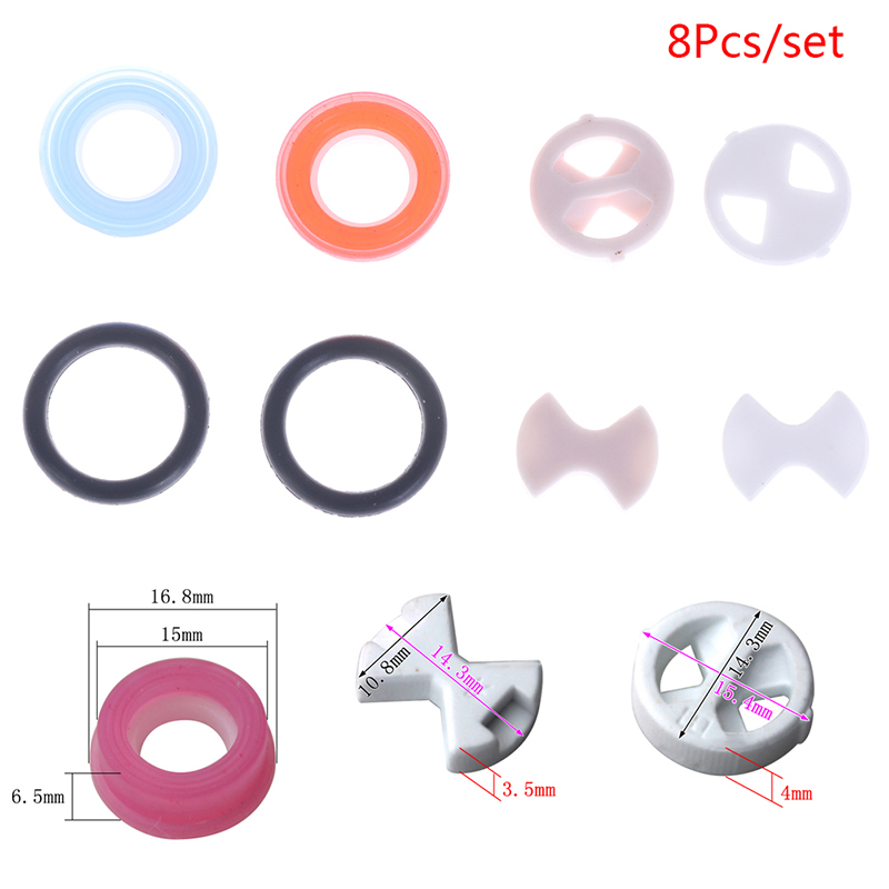 Silicone Tap Washer - 【8개/세트 세라믹 디스크 실리콘 와셔 인서트