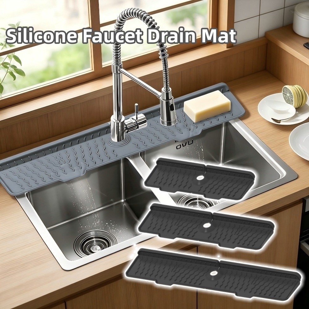 새로운 실리콘 수도꼭지 배수 매트 미끄럼 방지 36/4 - Silicone Tap Washer 리뷰 및 가격