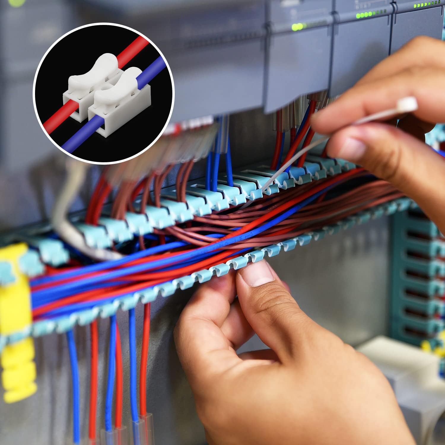 푸시 퀵 와이어 케이블, 푸시 인 용수철 부하 전기 커 - Push Fit Connector 리뷰 및 가격